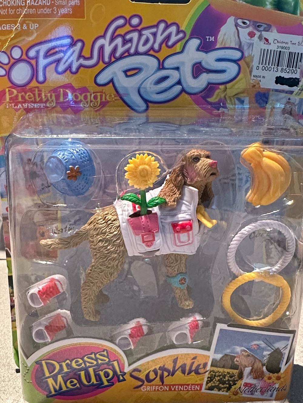 NWT vintage Fashion pets dress up toy